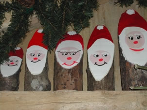 Père Noel  Foret des Moulins a Andilly