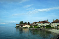 Port de Thougues sur le Léman
