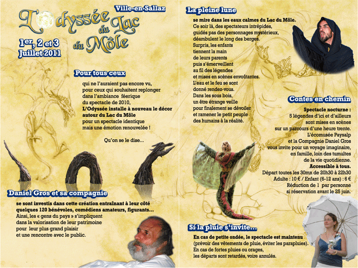 odyssée du lac du mole