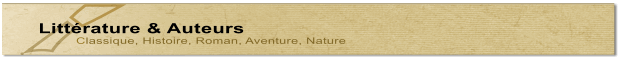littérature et auteurs