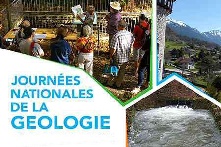 Affiche Journée nationales de la Géologie