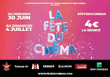 Affiche Fête du cinéma
