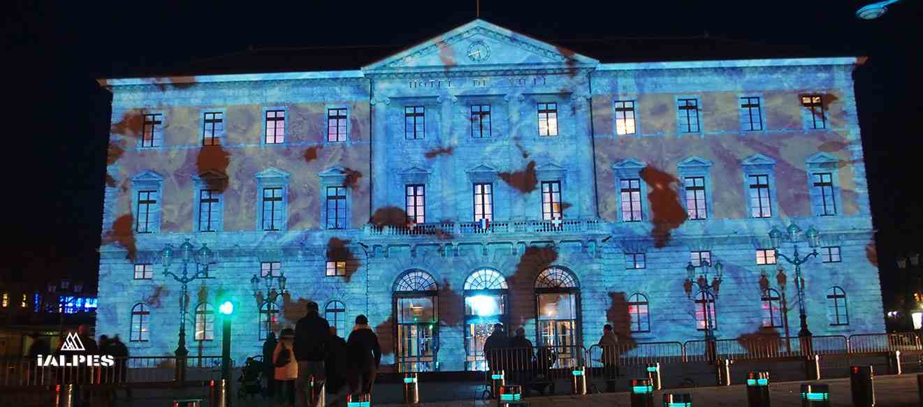 Annecy, Hôtel-de-Ville au son et lumière