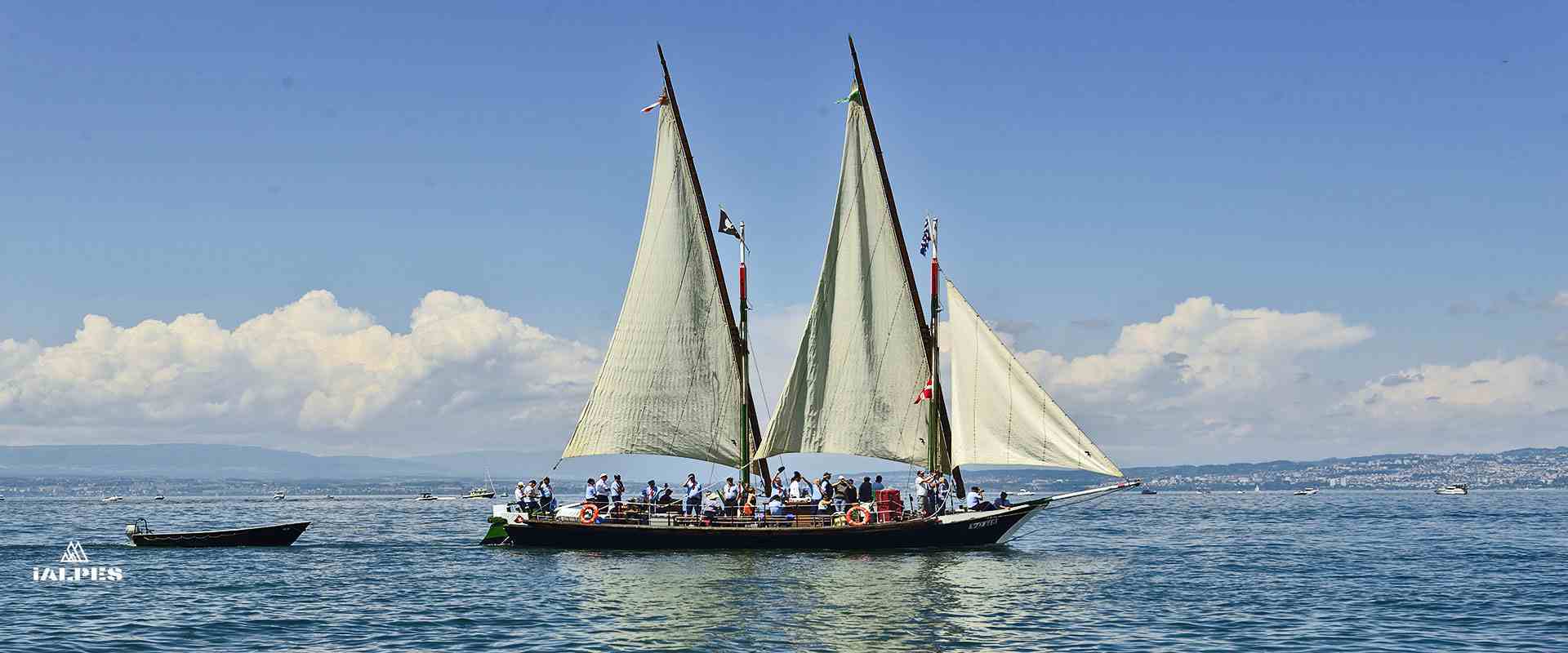 Croisière bateau sur les barques du Léman.