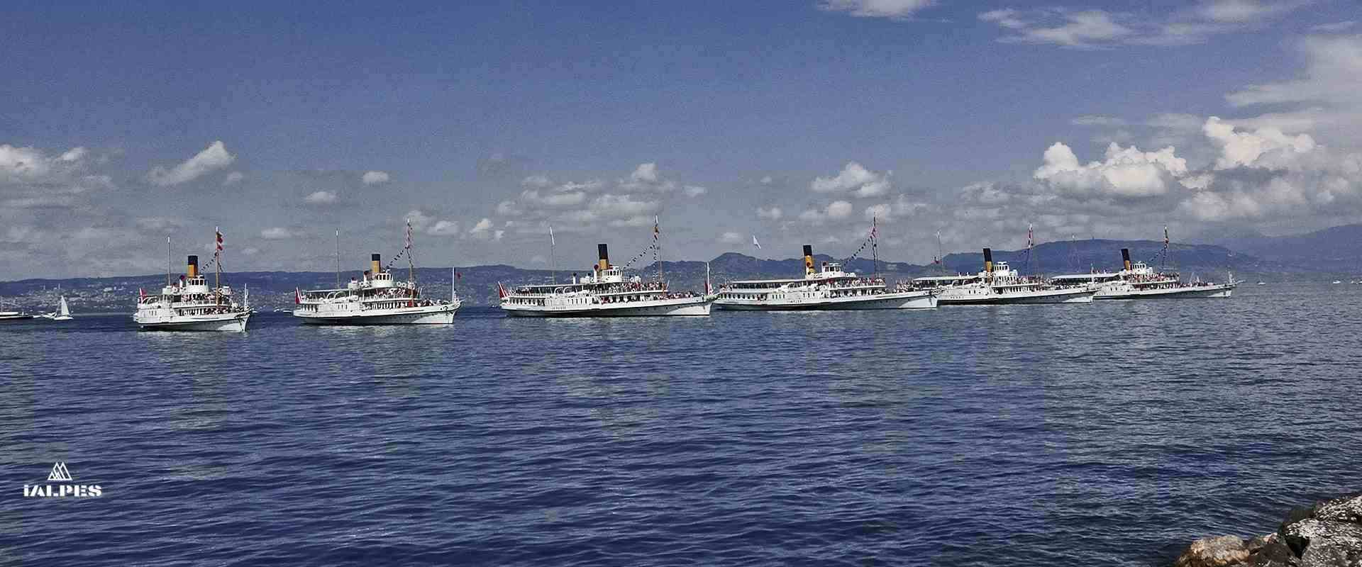 Croisière bateau Belle Epoque sur le lac Léman