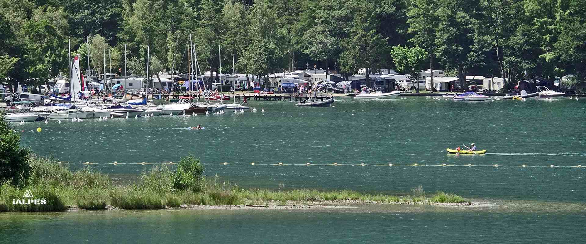 Camping  au lac d'Annecy