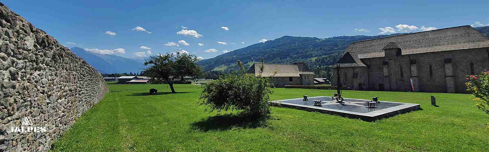 Paysage et chartreuse de Mélan