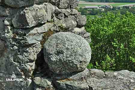 Boulet château des Allinges, Haute-Savoie