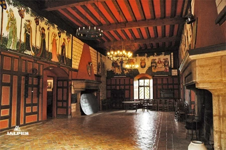 Châteaux d'Avully, la galerie de portraits.