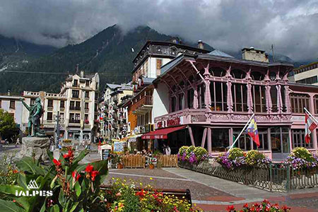 Centre-ville de Chamonix