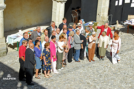 Société des Auteurs Savoyards, château de Clermont