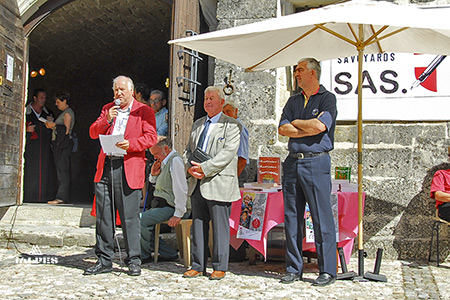 Société des Auteurs Savoyards, château de Clermont