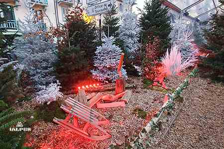 Thonon, marché de Noël.