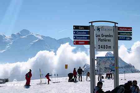 Flaine les Grandes Platières,, Haute-Savoie