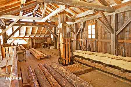 Scierie La Clusaz, Haute-Savoie