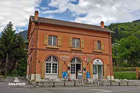 Saint-Gervais, gare Tramway du Mont-Blanc