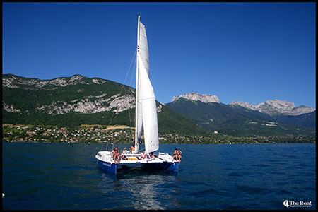 Croisière voilier lac d'Annecy