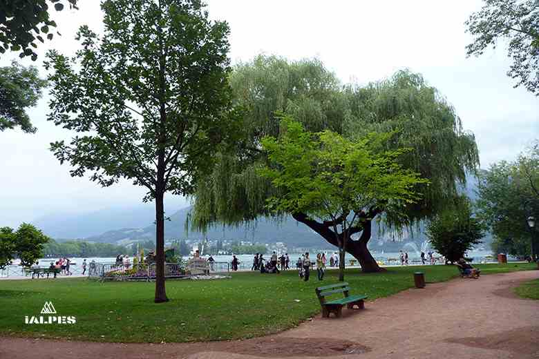 Le Jardin de l'Europe, Annecy