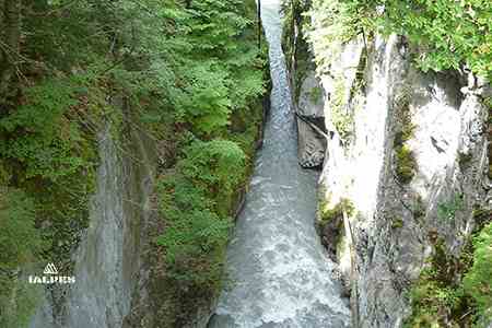 Gorges des Tines à Sixt