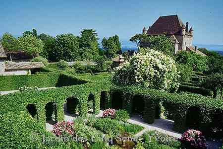 Jardin des Cinq Sens classé Jardin remarcable, Yvoire