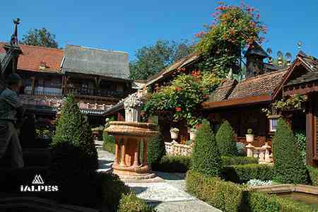 Fontaine, les jardins secrets, Haute-Savoie