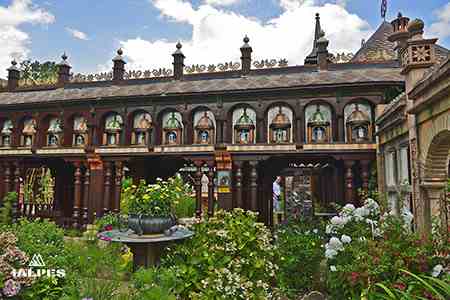 Les Jardins Secrets, le moulin à prière