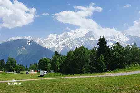 Passy Plaine-Joux vue Mont-Blanc