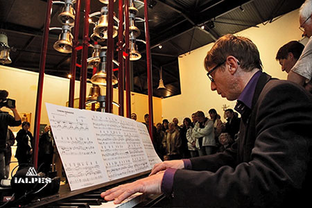 Pianiste Olivier Allard, musée Paccard