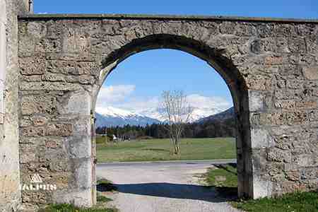 Chartreuse de Mélan, vue sur la vallée