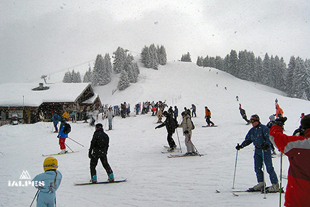 Station Les Carroz, le Grand Massif