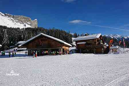 Passy, chalets à  Plaine-Joux
