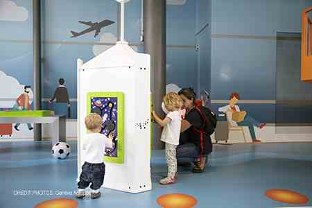 Source Genève Aéroport, espace enfants