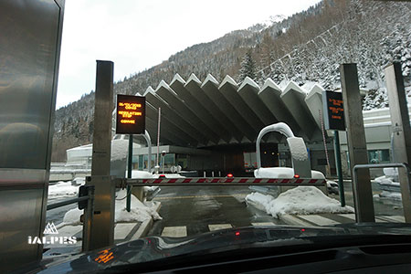 Tunnel du Mont-Blanc, coté Chamonix